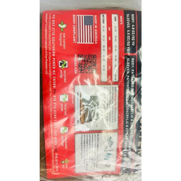 NWT! XGO Men's Apparel Fr Defense Base Layer Combat Shirt LARGE - Picture 13 of 13